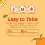 MARYRUTH'S Liposomal Vitamin C Liquid Supplement packaging details
