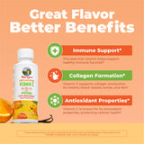 MARYRUTH'S Liposomal Vitamin C Liquid Supplement with measuring spoon