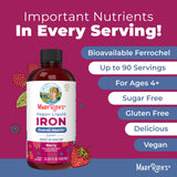 MARYRUTH'S Liquid Iron Supplement 490g lifestyle scene