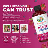 MARYRUTH'S Liquid Iron Supplement 490g on kitchen counter