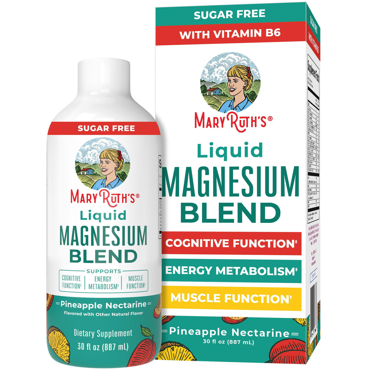 MARYRUTH'S Liquid Magnesium Complex 1089g front view