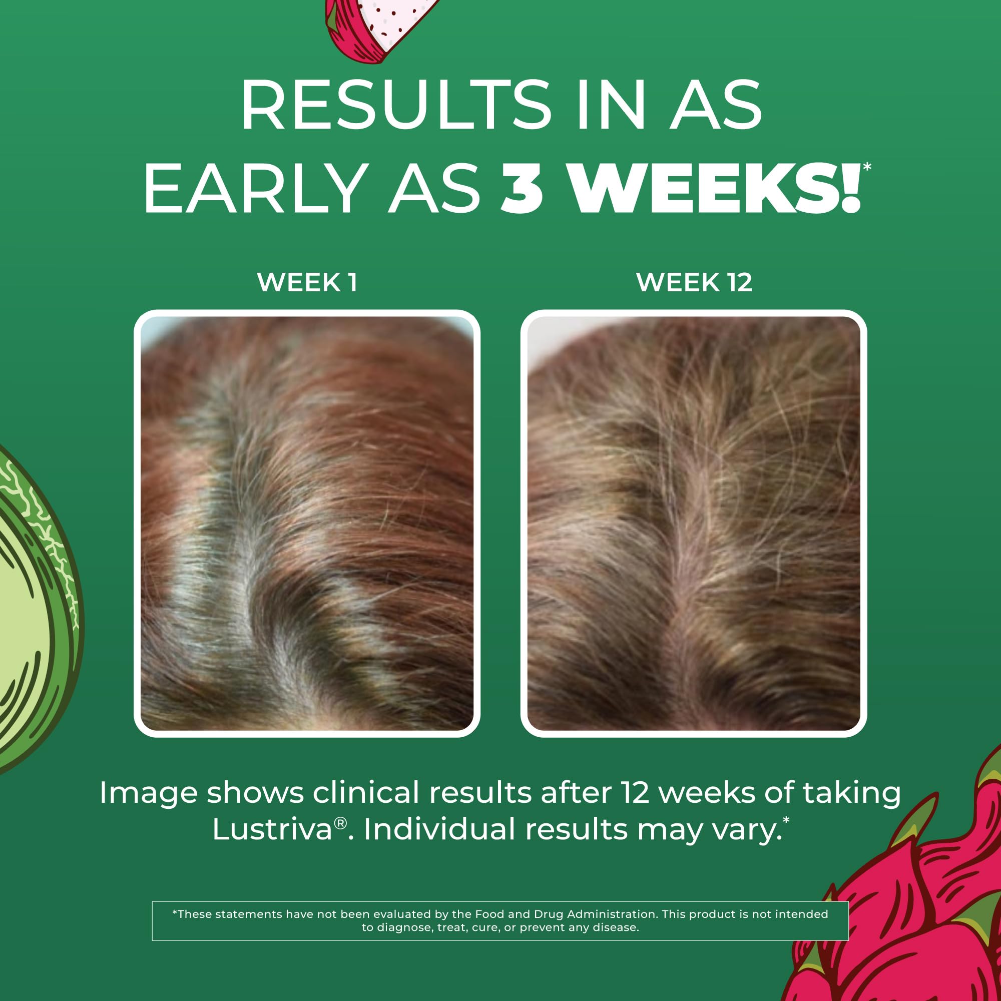 MARYRUTH'S Liquid Multivitamin + Hair Growth packaging with nutrition facts
