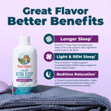 MARYRUTH'S Liquid Ultra bottle back view with nutritional information