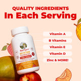 MARYRUTH'S Lustriva Hair Growth Multivitamin Gummies in a bowl