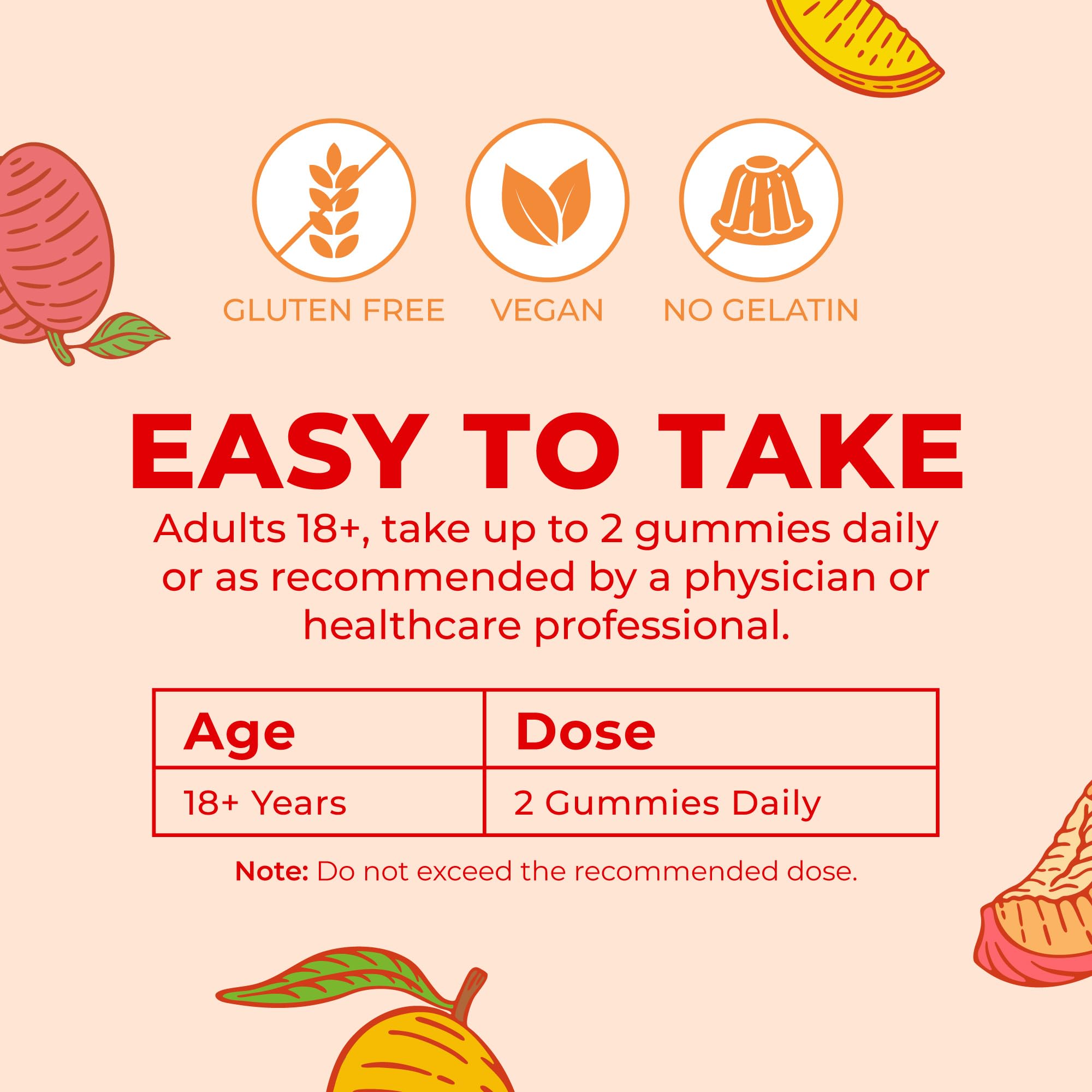 MARYRUTH'S Lustriva Hair Growth Multivitamin Gummies on a table