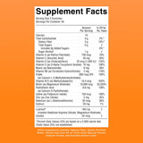 MARYRUTH'S Lustriva Hair Growth Multivitamin Gummies with fruits