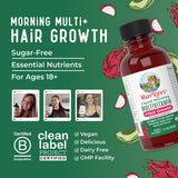 MARYRUTH'S Lustriva Hair Growth Multivitamin with fresh fruits
