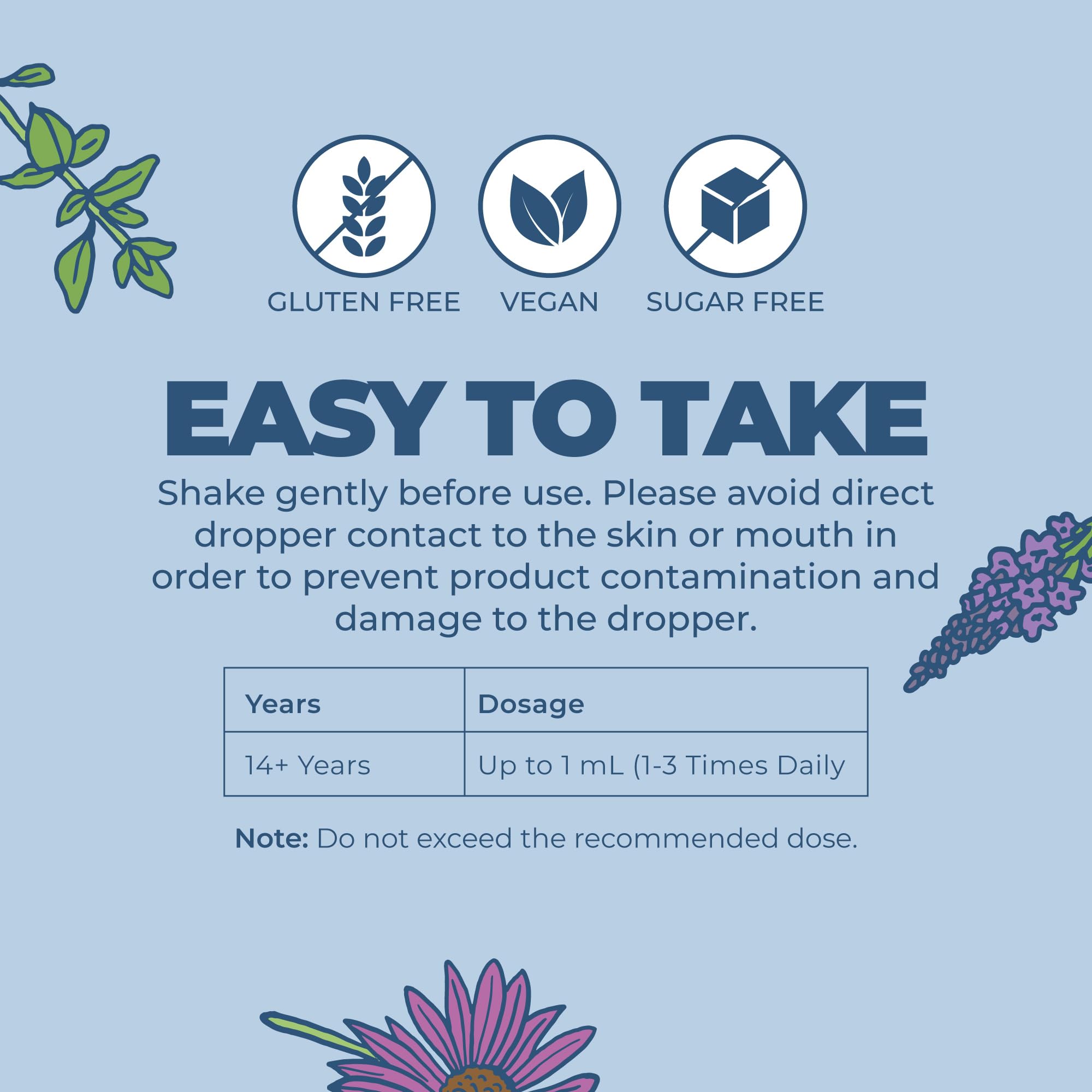 MARYRUTH'S Lymphatic Support Herbal Drops with herbal ingredients