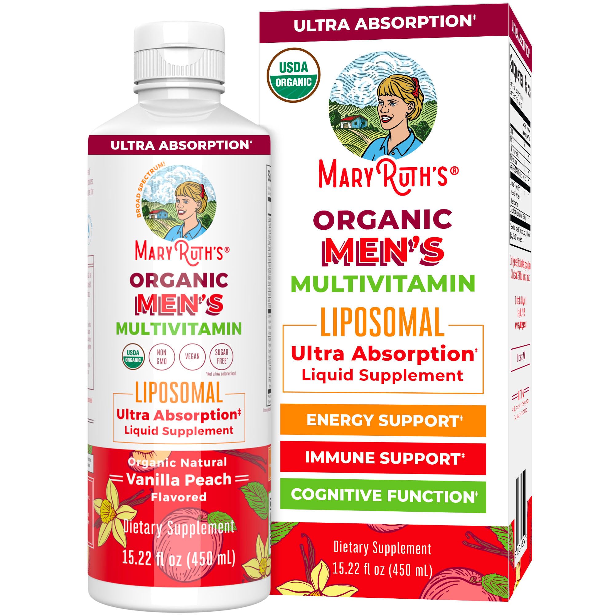 MARYRUTH'S Multivitamins 508g front view
