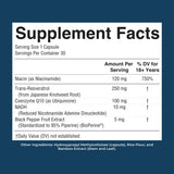 MARYRUTH'S NADH Capsules with a measuring spoon for dosage