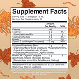 MARYRUTH'S Organic Cordyceps Mushroom Liposomal 281g back view