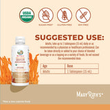 MARYRUTH'S Organic Cordyceps Mushroom Liposomal 281g side view