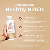 MARYRUTH'S Organic Cordyceps Mushroom Liposomal 281g with maple spice flavour