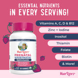 MARYRUTH'S Organic Gummies with a measuring spoon