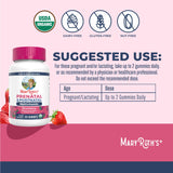 MARYRUTH'S Organic Gummies with strawberry flavour