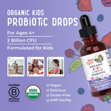 MARYRUTH'S Organic Kids Liquid Probiotic 141g with organic label