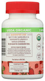 MARYRUTH'S Organic Kids Strawberry Probiotic Gummies with fruits