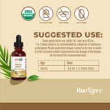 MARYRUTH'S Organic Maca Root Liquid Drops 28g side view