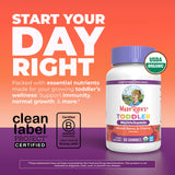 MARYRUTH'S Organic Toddler Multivitamin Gummies packaging