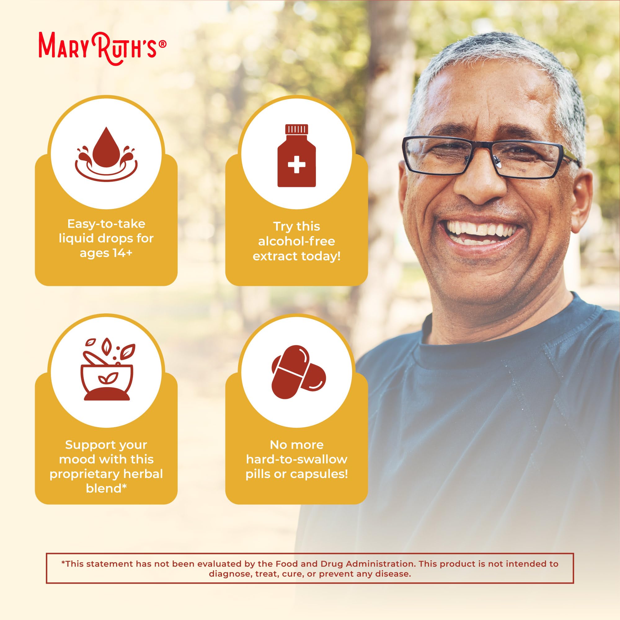 MARYRUTH'S Organic Turmeric Gold Liquid Drops lifestyle scene