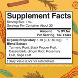 MARYRUTH'S Organic Turmeric Gold Liquid Drops packaging