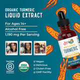 MARYRUTH'S Organic Turmeric Liquid Extract Drops 40g lifestyle shot