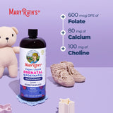 MARYRUTH'S Prenatal Multivitamin Liquid 907g with a measuring cup