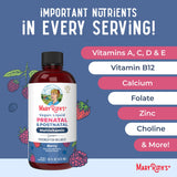 MARYRUTH'S Prenatal Multivitamin Liquid nutrition facts