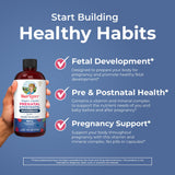 MARYRUTH'S Prenatal Multivitamin Liquid on a kitchen counter