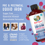 MARYRUTH'S Prenatal & Postnatal Liquid Iron 454g in lifestyle setting
