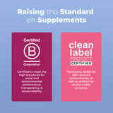 MARYRUTH'S Prenatal & Postnatal Liquid Iron 454g label close-up