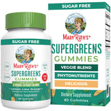 MARYRUTH'S Super Greens Gummies front view with packaging