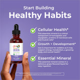 MARYRUTH'S Toddler Iron Organic Liquid Drops ingredients list