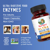 MARYRUTH'S Ultra daily Food Enzymes bottle with natural background
