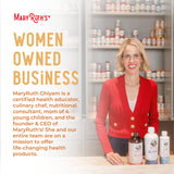 MARYRUTH'S Vegan Collagen support Liposomal on a kitchen counter