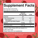 MARYRUTH'S Vegan CoQ10 Gummies packaging side view