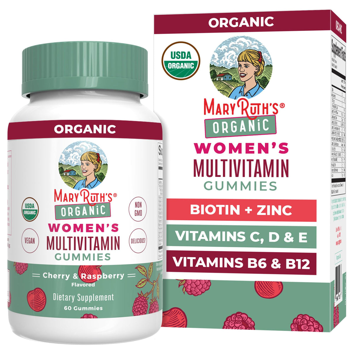MARYRUTH'S Women's Multivitamin Gummies bottle front view