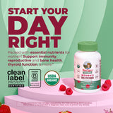 MARYRUTH'S Women's Multivitamin Gummies cherry and raspberry flavour