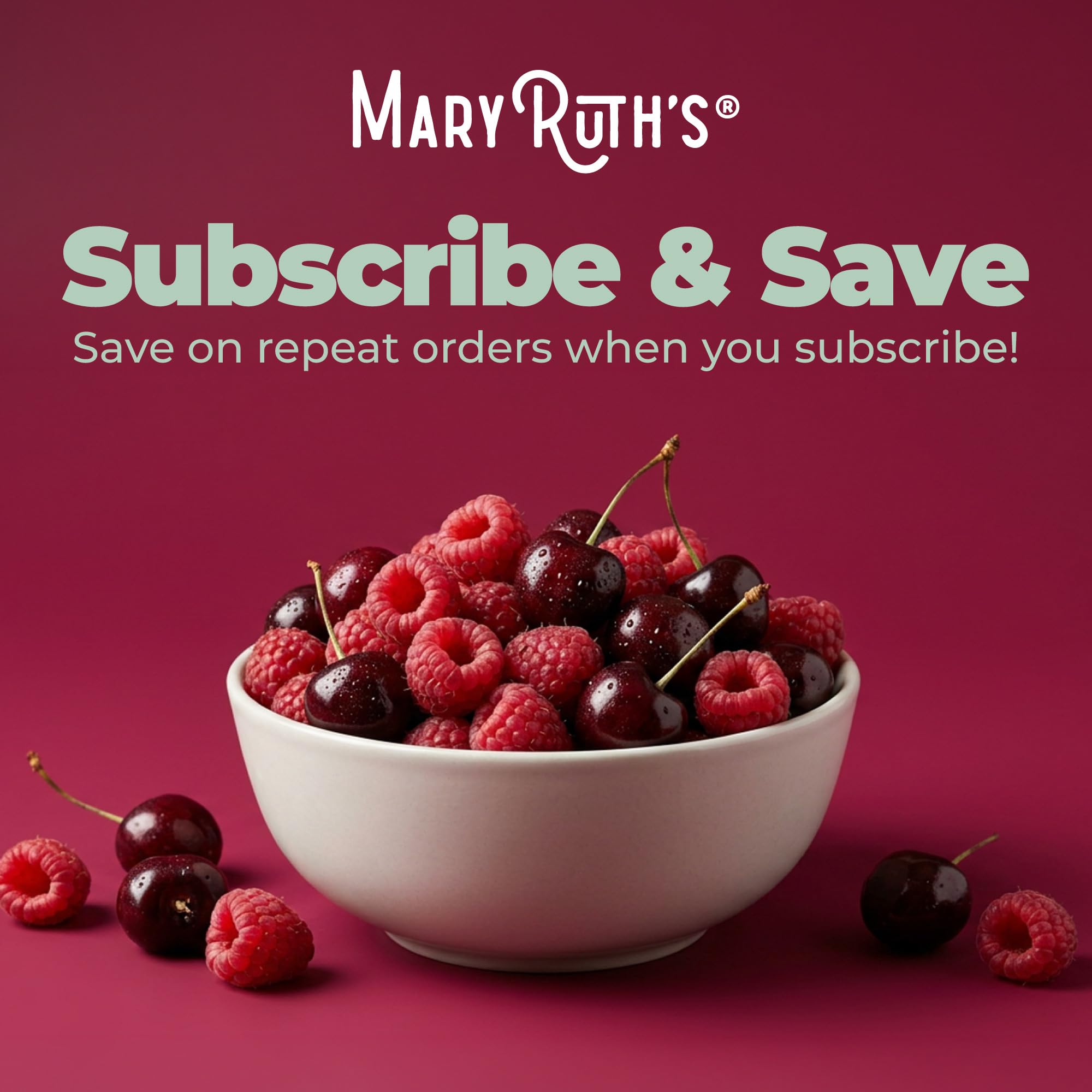 MARYRUTH'S Women's Multivitamin Gummies on a wooden table