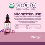 MARYRUTH'S Women's Wellness Herbal Drops ingredients list