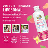 MARYRUTH'S Womens Multivitamin 40 Plus Liquid 240g bottle close-up