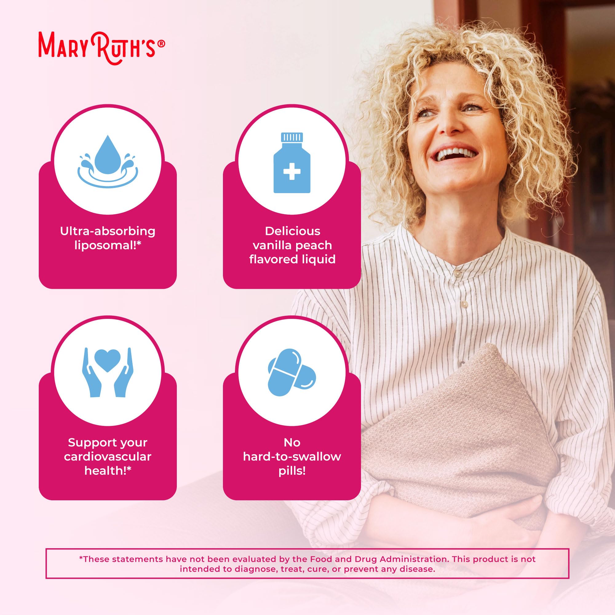 MARYRUTH'S Womens Multivitamin 40 Plus Liquid 240g lifestyle scene