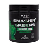 MASF Smashin' Greens Superfood Organic Blend 240g front view