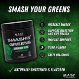 MASF Smashin' Greens Superfood Organic Blend packaging
