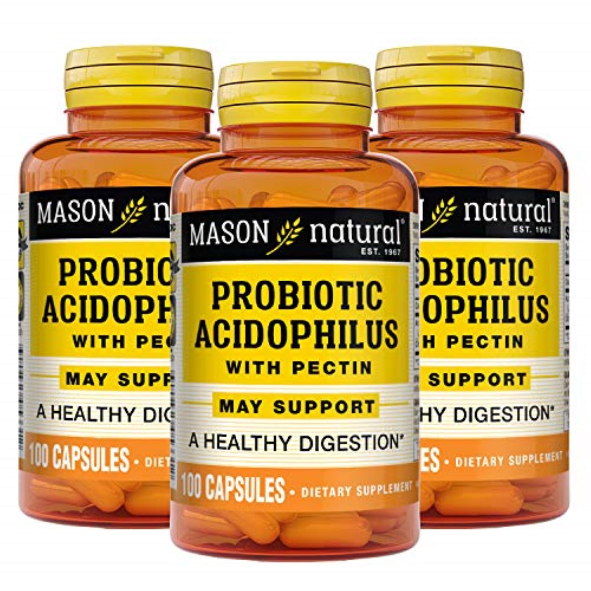 MASON NATURAL Acidophilus Probiotic Capsules front view