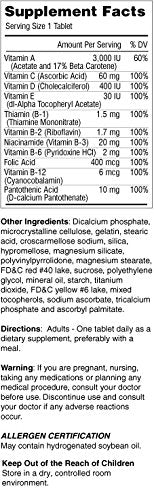 MASON NATURAL Blended Vitamin & Mineral Supplement packaging details