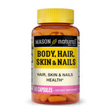 MASON NATURAL Body, Hair, Skin & Nails Supplement bottle front view