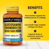 MASON NATURAL Chondroitin Supplement 1500mg back view