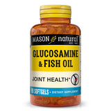MASON NATURAL Fish Oil 1200mg with Glucosamine 1500mg softgels front view