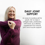 MASON NATURAL Fish Oil softgels in a hand